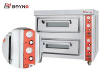 Plataforma Oven One Layer 220v da pizza do gás para o cozimento do pão com pedra