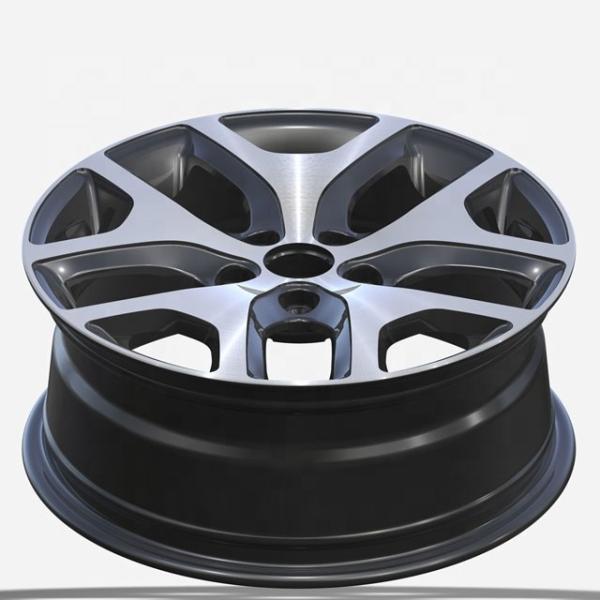 5 Hole ET42.5 Alloy Replica Car Rims 16X6.5/18X7 Black Rims For KIA Car