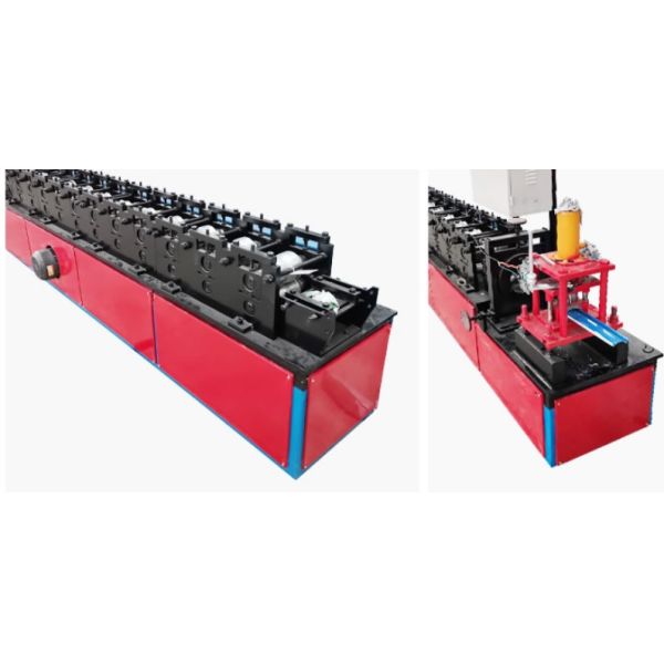 Metal garage steel roller shutter door profile roll forming machine