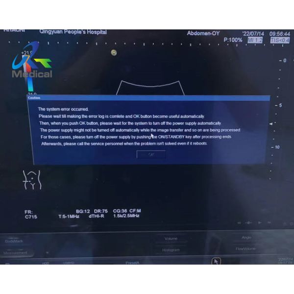 Original Ultrasound Machine Repair Replace Cell Board Aloka Hivision Ascendus Report Error Ultrasound Solutions