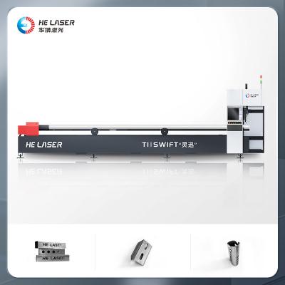 1070nm Metal Fiber Laser Pipe Cutting Machine 3000W Round Tube Laser Cutting Machine