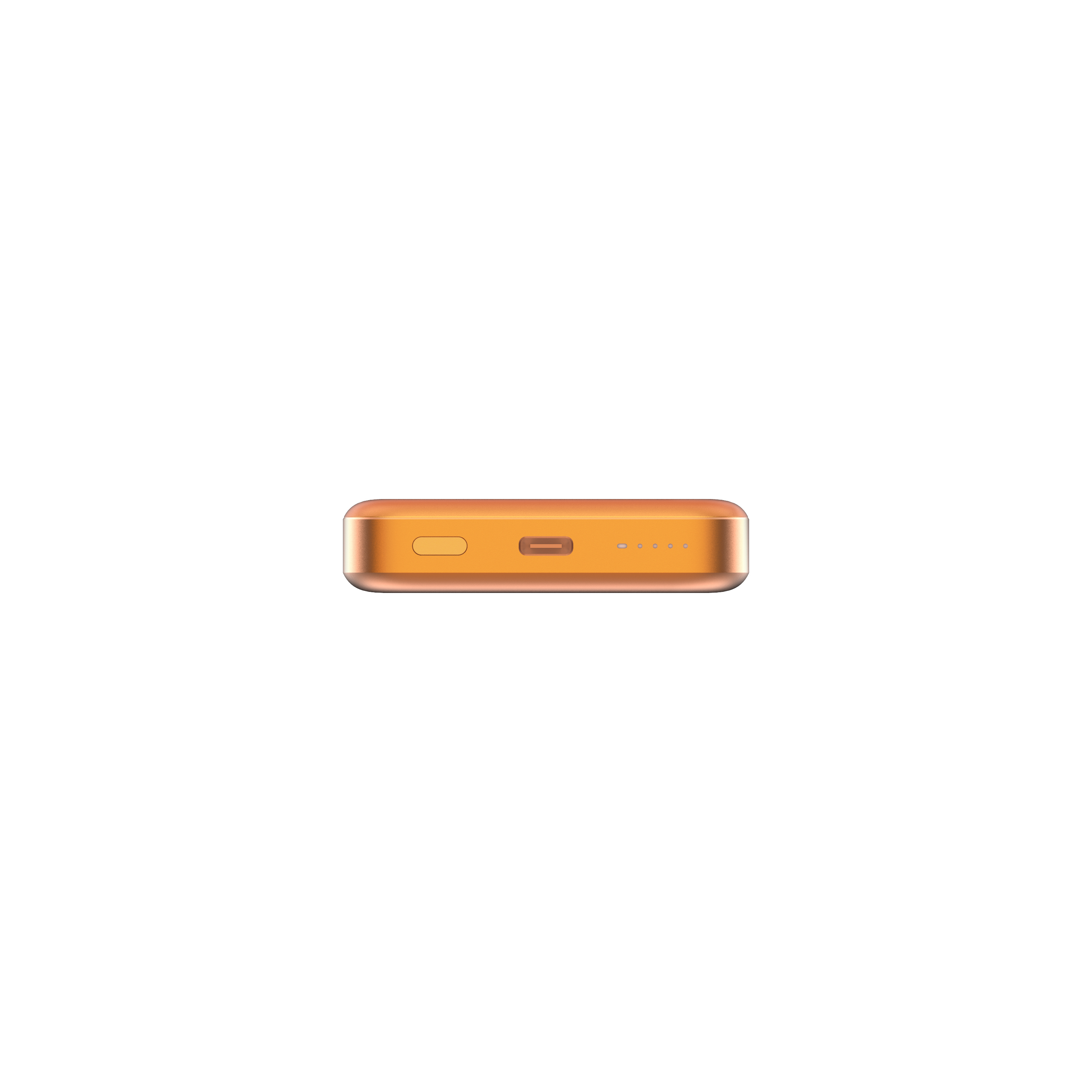 10000mAh Aluminum Alloy Magnetic Wireless Power Bank, Portable Magnetic Charger 15W Max Wireless Charging with Type‑C Input & Output Port