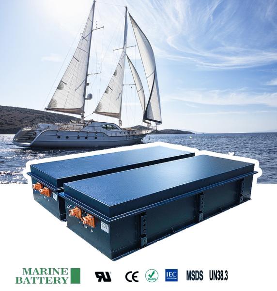 OEM ODM Bateria de lítio LiFePO4 personalizada 96v 300ah para barco elétrico EV marítimo Barco elétrico / Iate