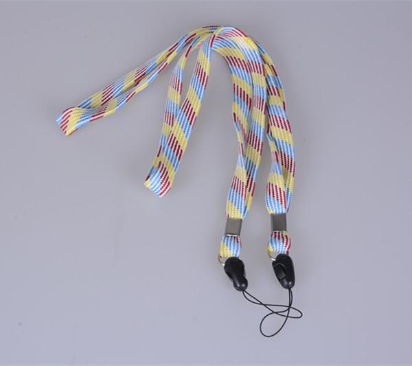 custom polyester Children neck lanyard, kid's printed polyester lanyards with phone string