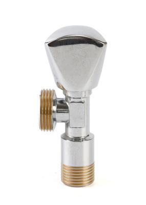 PN40 1/2 CP Brass Angle Valve Nontoxic Anti Corrosion Stable