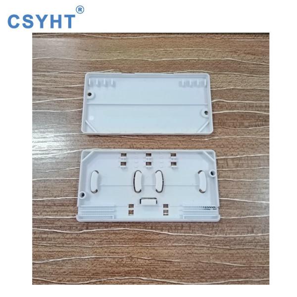 FTTH FTTX Fiber Optical Splice Enclosure , Drop Cable Splice Protection Box ABS
