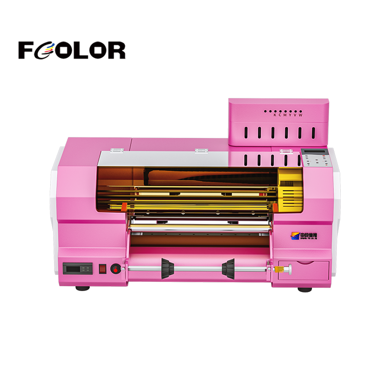 Fcolor DX7 30cm Three-dimensional logo Sticker Dtf Printer Uv Silicone 3D Tpu Label Dtf Printer Machine for Fabric Textile