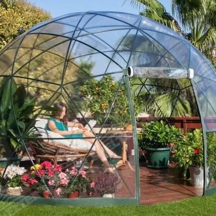 Размер 10м Надувная купольная палатка Взрывная палатка Иглу