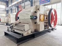 Máquina de trituração de rolamentos de argila totalmente automática Máquina de moagem industrial de tijolos de pedra