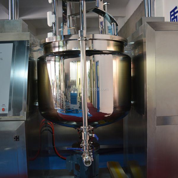 SUS304 Cosmetics Making Paste Liquid Cream Mixer Machine Stirring Equipment 220V/380V 50Hz