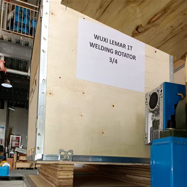 60T Heavy Duty Self-Aligning Welding Turning Rolls with Variable Frequency Drive for Pressure Vessels