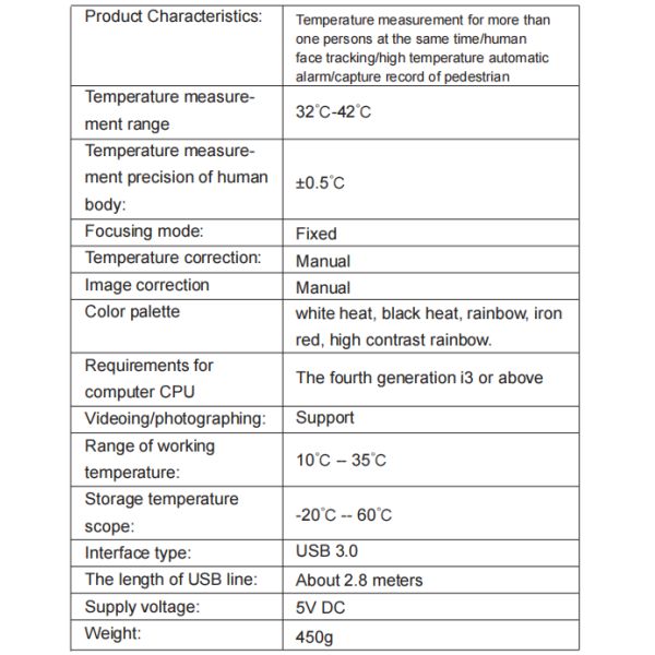 Uncooled фотографируя камера зрения инфракрасного термического изображения инфракрасн