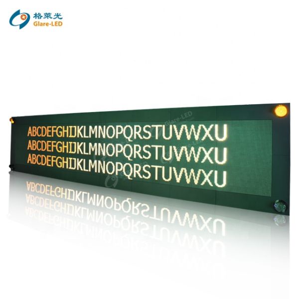 EN12966/NTCIP Compliant LED Variable Message Sign with Customizable Display Dimension and Aluminum Cabinet