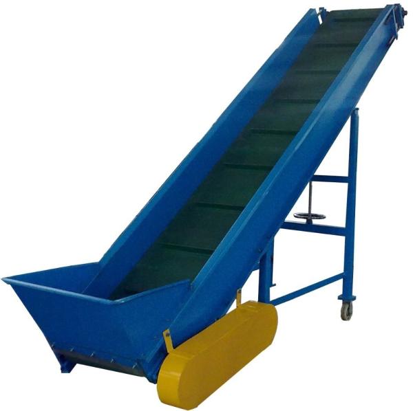 Portable Mini Concrete Conveyor Belt  Width 1000 Mm For Carrying Gravel Sand