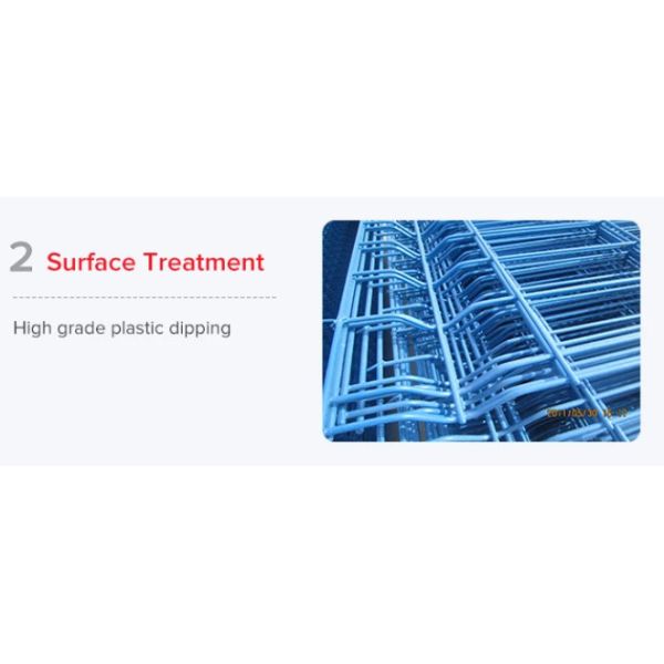Wire Mesh Triangle Fence Panel With ISO 9001 2015 Certification 2m Height