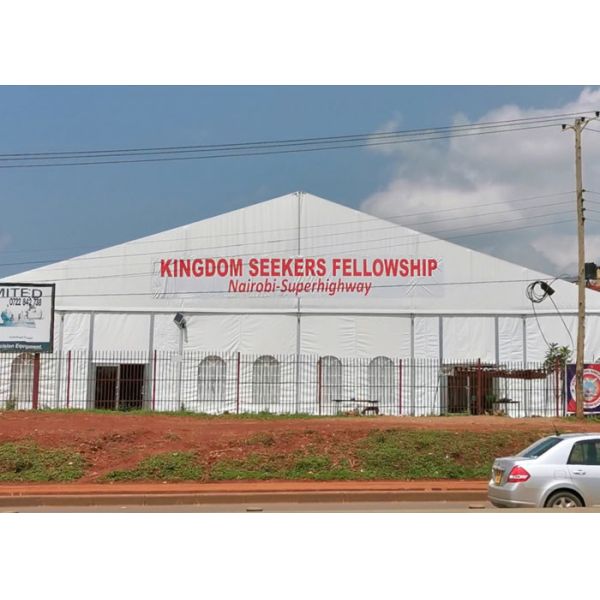 White pVC 2000 People 1000 Sqm 20x30m Church Tent