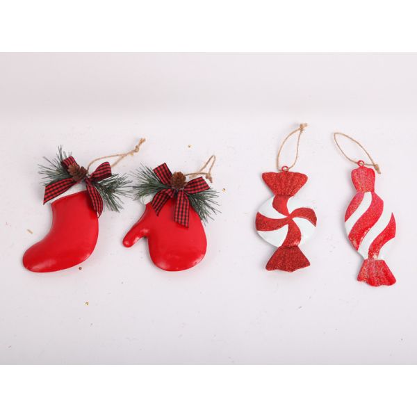 Металлическое рождественское украшение для праздничного празднования