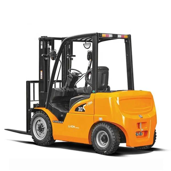 3 Ton Lithium-Ion 4 Wheel Electric Forklift CE ISO