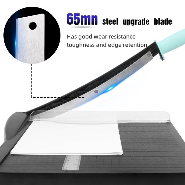 Tamaño de corte A4/330x320mm Cortador manual de papel de escritorio para necesidades de corte de trabajo pesado
