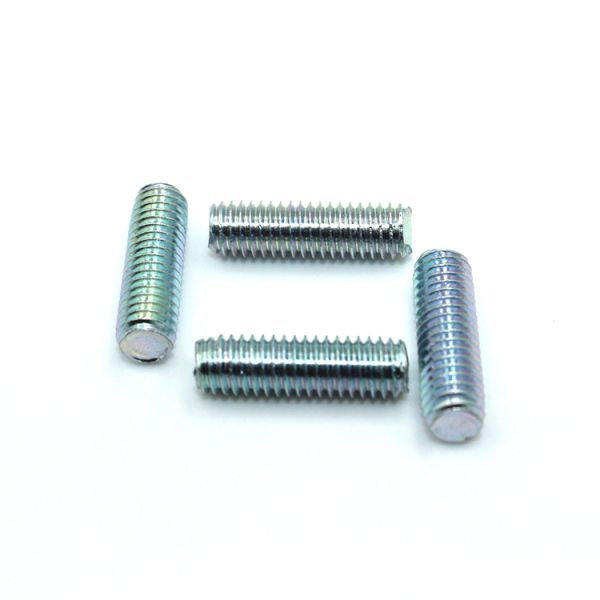 Стержень из углеродистой стали M3 M4 M5 M6 M8 M10 M12 Синий/черный цинковый для тяжелой промышленности