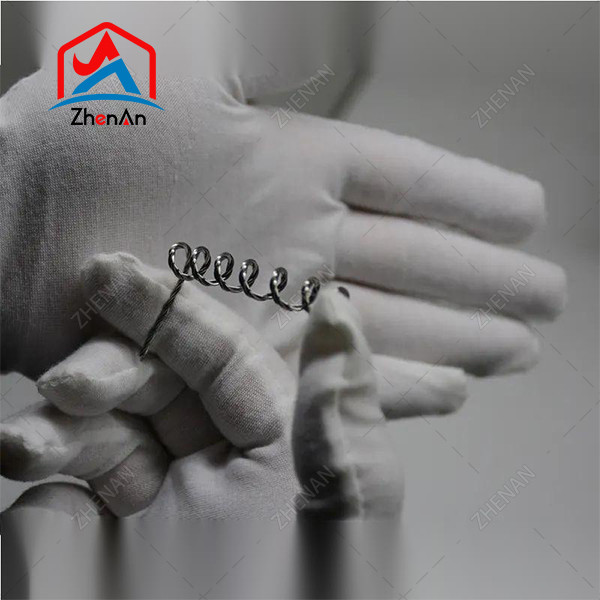 Черная вольфрамовая проволока 99,95% W Чистота диаметром 0,05 мм