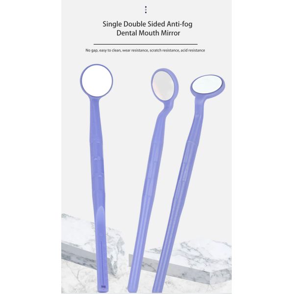 Одностороннее двустороннее противотуманное зубное зеркало для рта Автоклавируемые оральные зеркала
