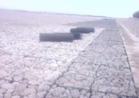 O PVC da proteção da erosão revestiu Gabion, gaiola do metal enchida com as pedras