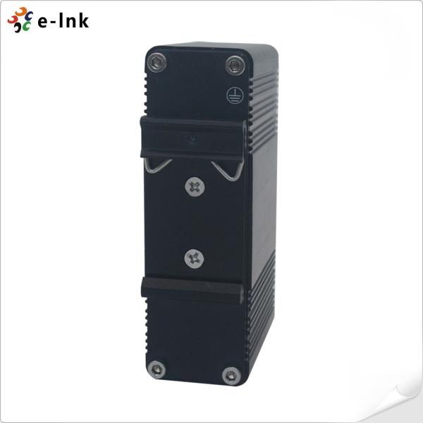 DIN Rail Industrial 802.3at 30W Gigabit PoE Injector Adapter 12~48V DC Power Booster Outdoor factory price