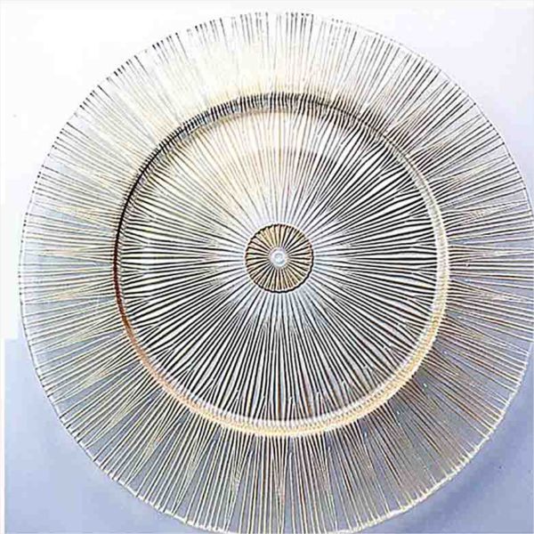 Роскошный зеленый свадебный зарядный пластинка свадебный стол декорация зеленый