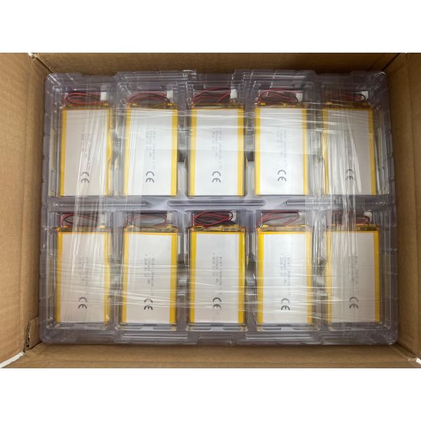 Rechargeable Lithium Battery 6060100 3.7v 5000mAh 18.5wh Power Li-polymer Battery Pack