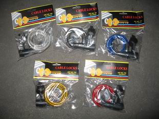 High Safety Durable Bike Cable Lock Lightweight Bike Lock 686mm Steel Material