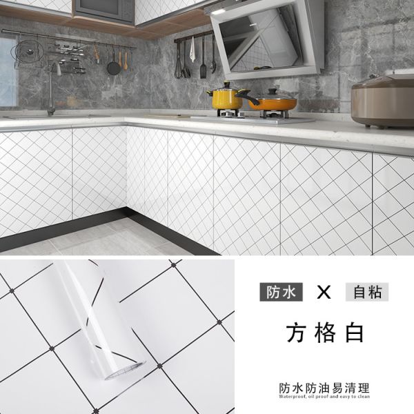 Peinture peinture à l'huile résistant à l'eau PVC vinyle haute lustre auto-adhésif