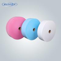 tela de tecelagem não macia 25gr dos PP Spunbond do material da máscara 3Ply 175mm 195mm