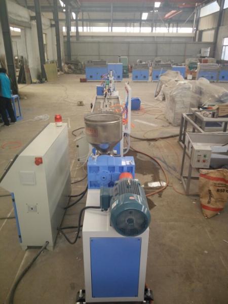 PP PE Plastic Profile Extrusion Making Machine , PP PE PVC Plastic Profile Production Line