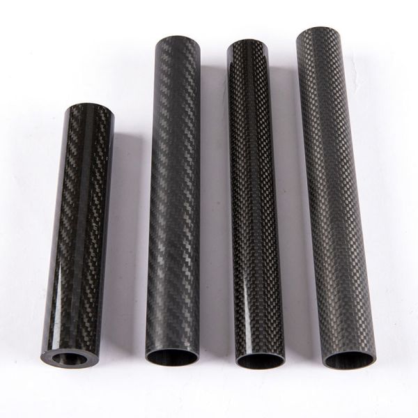 Custom 3K Twill Matte Carbon Fiber Tube High Modulus Lightweight Carbon Tubes