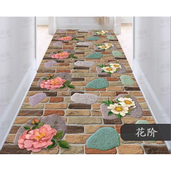 Grass mat 3D can be cut mat door entry corridor corridor stairway long home Commercial Floor Mat