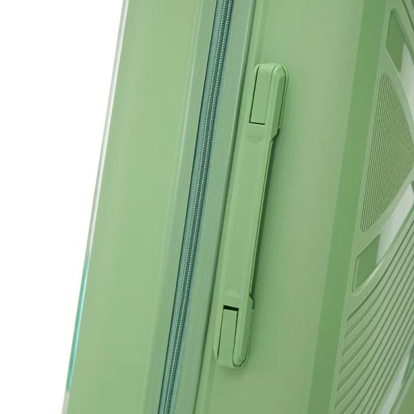 Muebles de carretillas de cuatro ruedas de gran capacidad, equipaje de viaje de PP versátil y duradero, muebles modernos de dibujos animados.