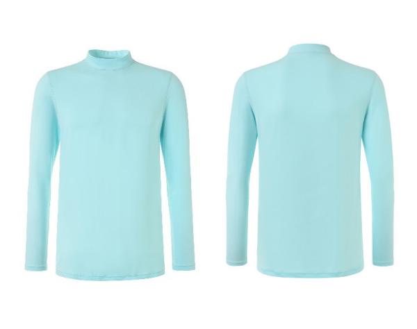                  Golf Clothes Men′s Spring and Summer Sunscreen T-Shirt Ice Silk Leggings Long Sleeve High Neck Korean Version of Quick Dry Cool Feeling Ball Suit             
