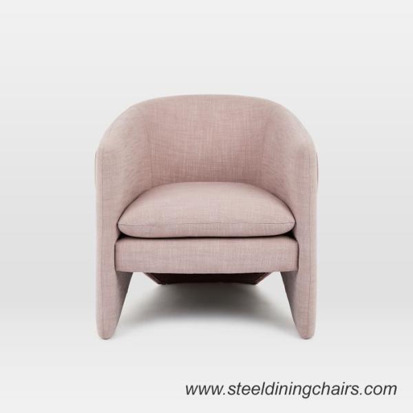 European Living Room Accent Fabric 72cm 70cm Recliner Sofa Single Seater