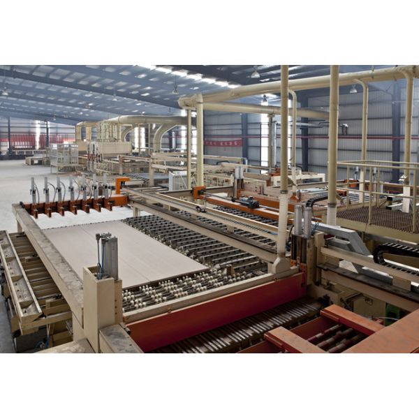 Medium Densiry Fiberboard Hot Pressing Mdf Board Production Line