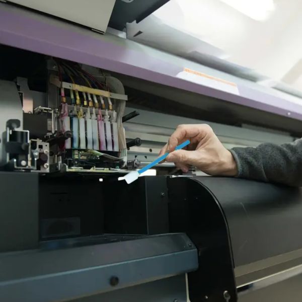 Hisopo de limpieza de espuma TX707, mango de polipropileno de 128 mm