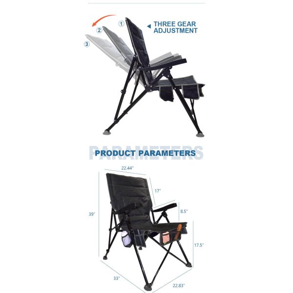 Outdoor Folding Heated Chair
