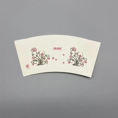 Matérias primas de bambu dobro da polpa da placa 300gsm do copo de papel da parede 150ML 4oz