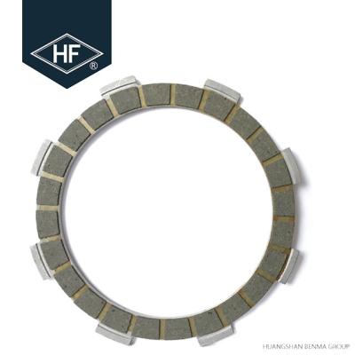 36 Oil Groove Motorcycle Clutch Plate 3.0mm Thickness 8 Teeth Yellow Color