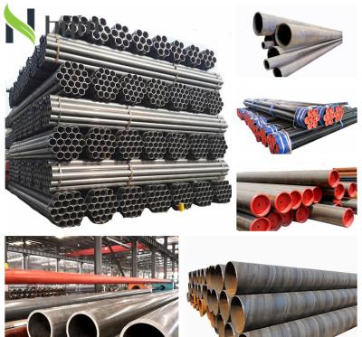 API 5L X60 X70 ASTM A252 Spiral Welded Tube SSAW Carbon Steel Pipe