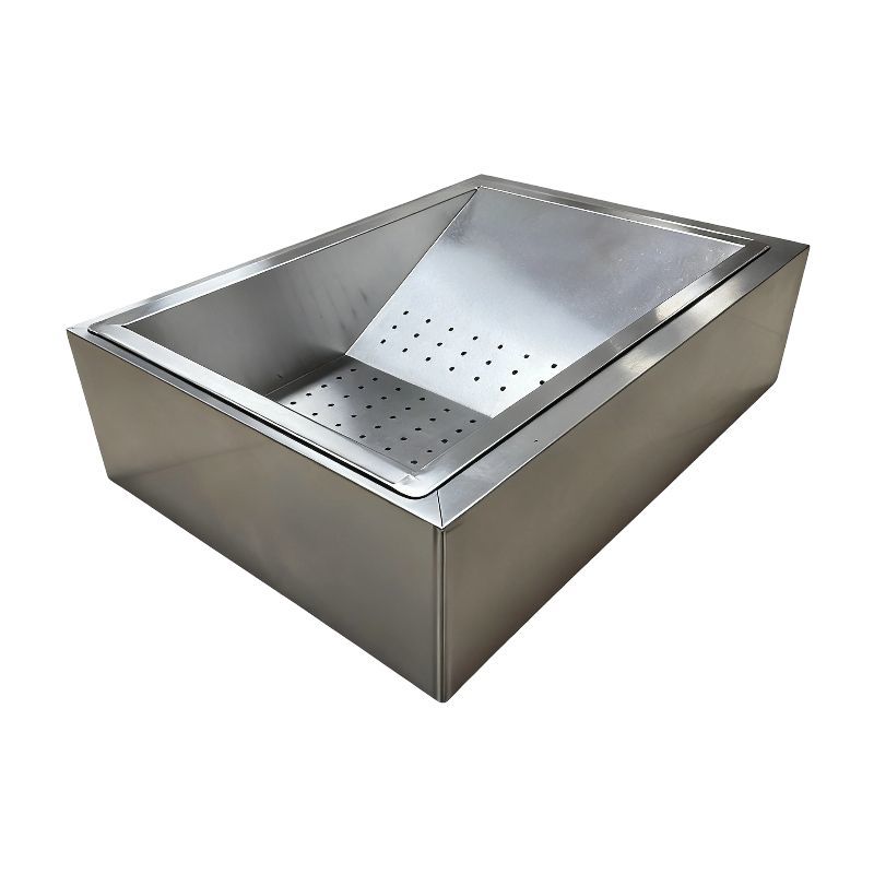 801 Oil Filter Tank Commercial French Fries Station Food Safe Standard For Chain Store