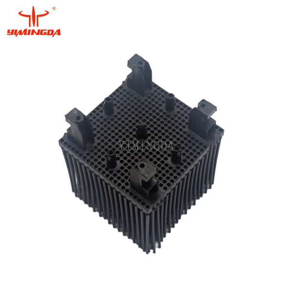 Black Nylon Bristle Block for FK Cutter  , Plastic Brush For FK Cutter Size: 50*50mm