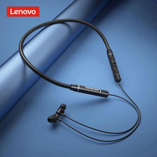 CE Lenovo QE03 IPX4 Neckband Bluetooth Earphone Headset Waterproof