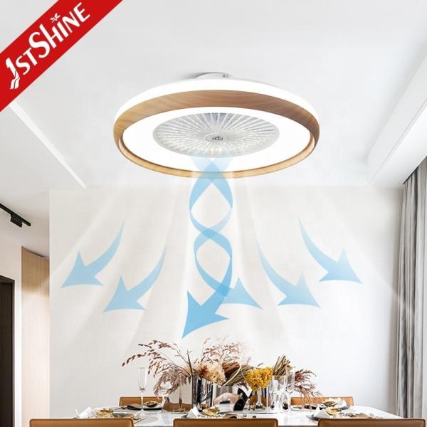 110-240V/50Hz-60Hz Voltagem de entrada Elegante ventilador de teto LED com defletor de ar de 360 graus