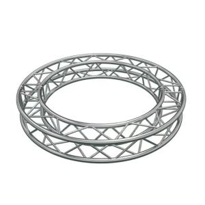 Aluminum Alloy Curved Roof Truss , Music Concert Circular Lighting Truss
